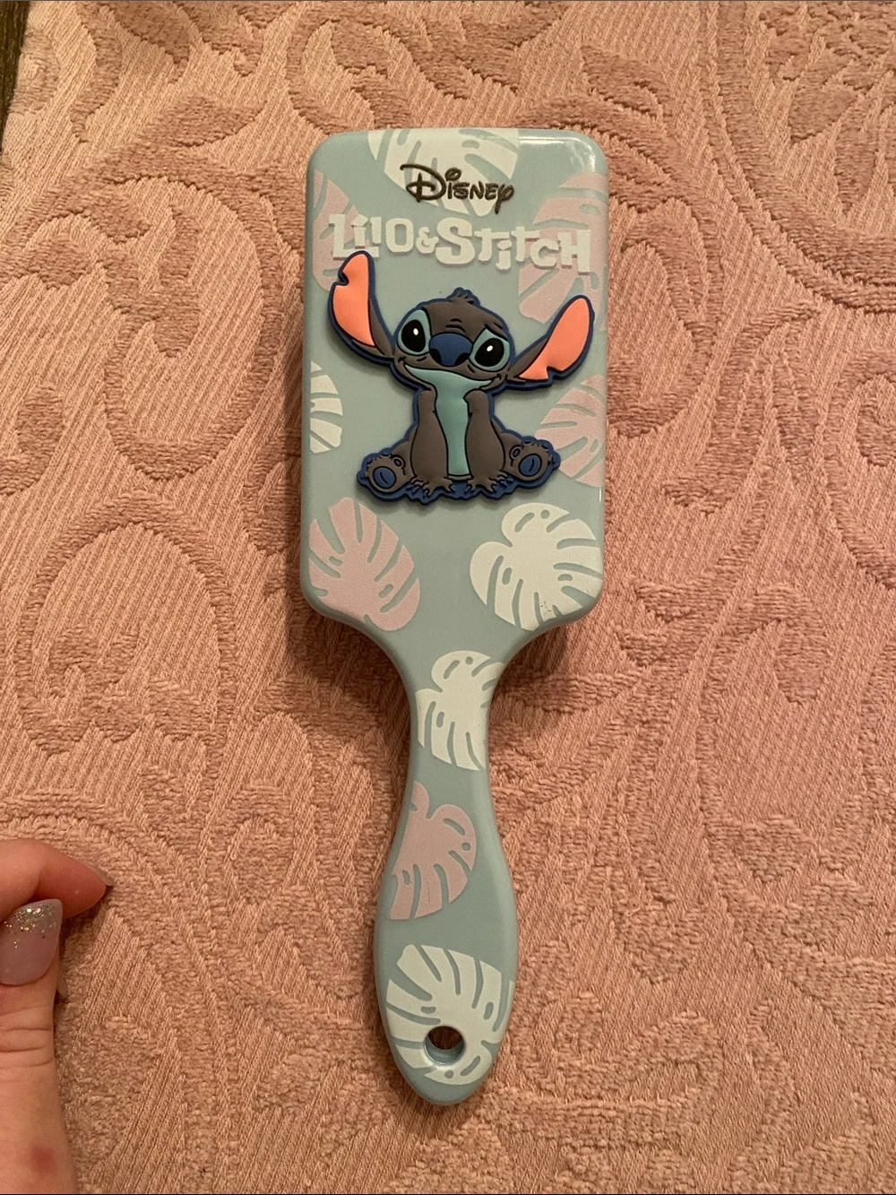 Disney Lilo & Stitch Kids Blue Paddle Hair Brush